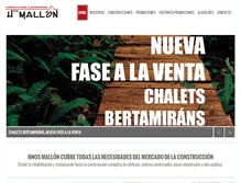 Tablet Screenshot of mallonsl.com
